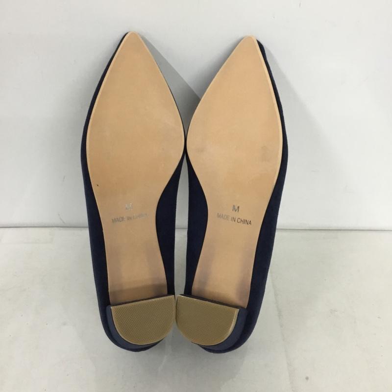 ティティベイト titivate パンプス パンプス XU0452 箱有 M 無地 紺 / ネイビー / navy レディース USED 古着 中古 10156032