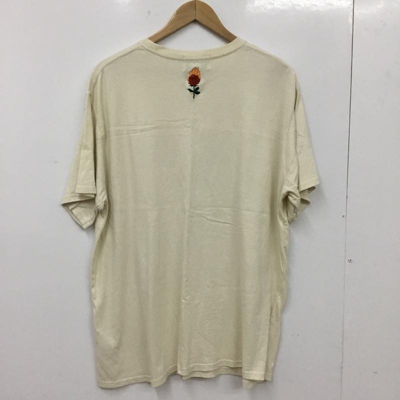 ジュエティ jouetie Tシャツ 半袖 082322701401 ファイヤーロゴBIGTシャツ M プリント ベージュ / ベージュ / beige レディース USED 古着 中古 10156036