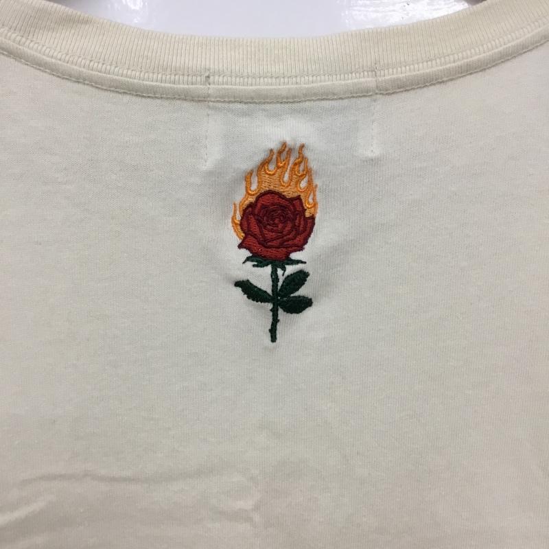 ジュエティ jouetie Tシャツ 半袖 082322701401 ファイヤーロゴBIGTシャツ M プリント ベージュ / ベージュ / beige レディース USED 古着 中古 10156036