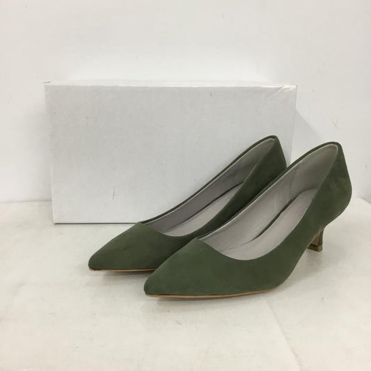ナノユニバース nano・universe パンプス パンプス ベーシックパンプス 36 箱有 無地 カーキ / カーキ / khaki レディース USED 古着 中古 10156038
