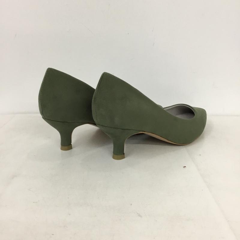 ナノユニバース nano・universe パンプス パンプス ベーシックパンプス 36 箱有 無地 カーキ / カーキ / khaki レディース USED 古着 中古 10156038