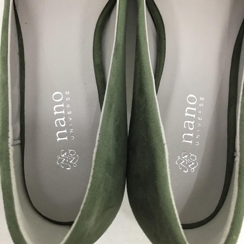 ナノユニバース nano・universe パンプス パンプス ベーシックパンプス 36 箱有 無地 カーキ / カーキ / khaki レディース USED 古着 中古 10156038