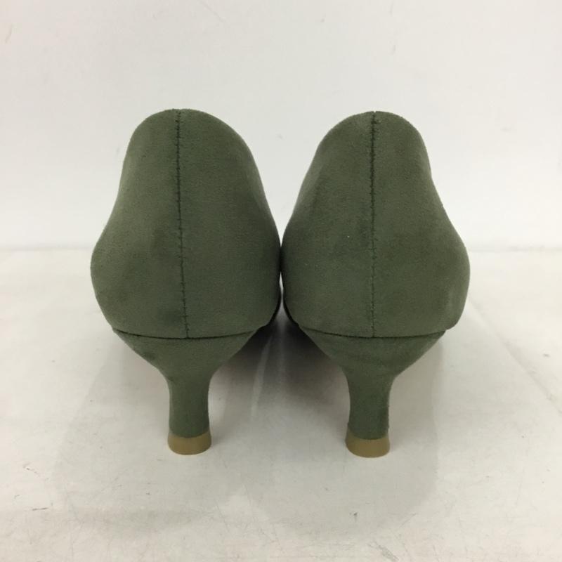 ナノユニバース nano・universe パンプス パンプス ベーシックパンプス 36 箱有 無地 カーキ / カーキ / khaki レディース USED 古着 中古 10156038