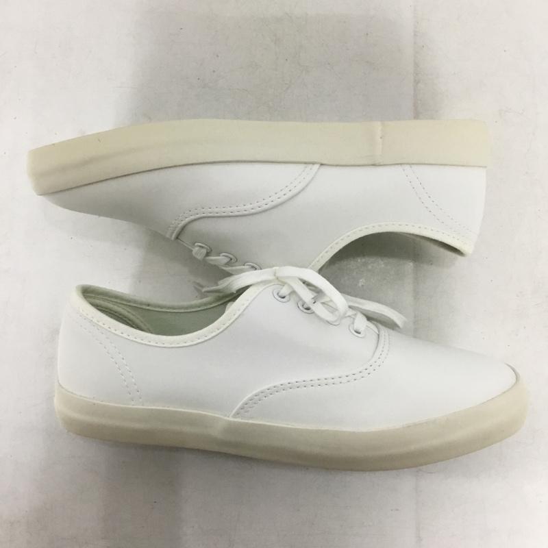 コーエン coen スニーカー スニーカー 7682-618-0091 レースアップ 箱有 M 無地 白 / ホワイト / white レディース USED 古着 中古 10156039