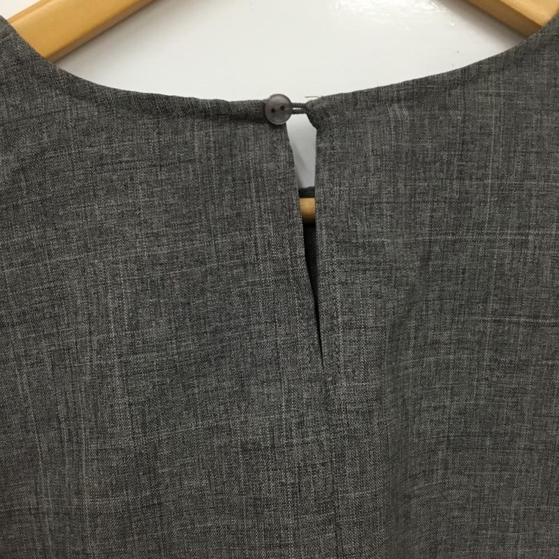 サマンサモスモスブルー Samansa Mos2 blue カットソー 半袖 FREE 無地 灰 / グレー / gray レディース USED 古着 中古 10156041