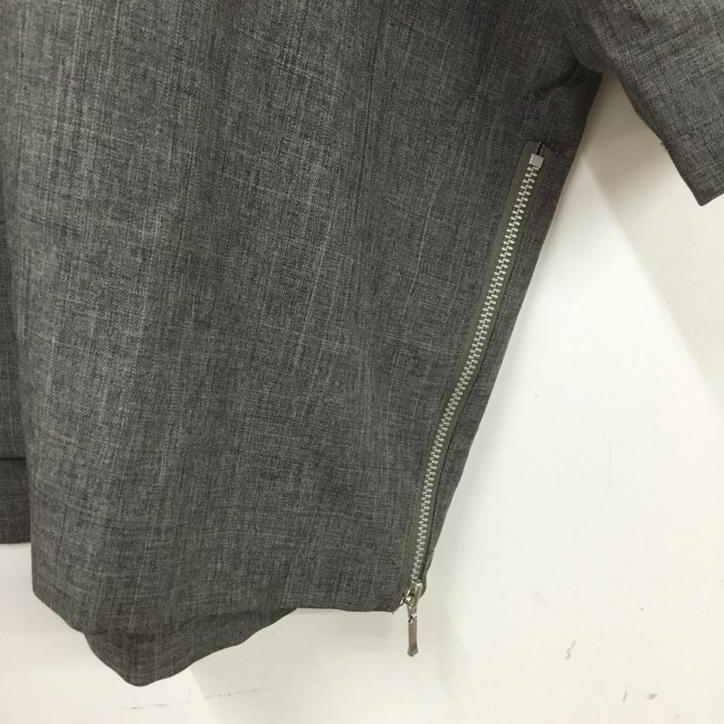 サマンサモスモスブルー Samansa Mos2 blue カットソー 半袖 FREE 無地 灰 / グレー / gray レディース USED 古着 中古 10156041