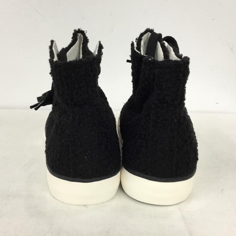 コーエン coen スニーカー スニーカー ボア ハイカットスニーカー 箱有 M 無地 黒 / ブラック / black レディース USED 古着 中古 10156043