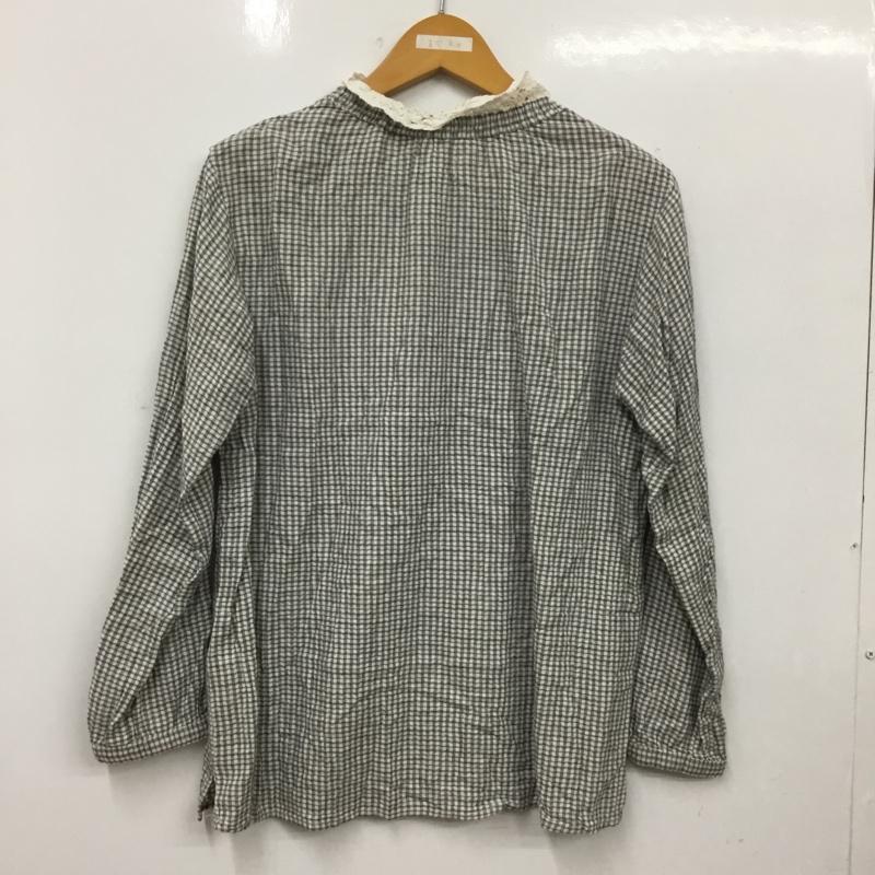 サマンサモスモス Samansa Mos2 カットソー 長袖 FREE チェック マルチカラー / マルチカラー / multicolor レディース USED 古着 中古 10156045