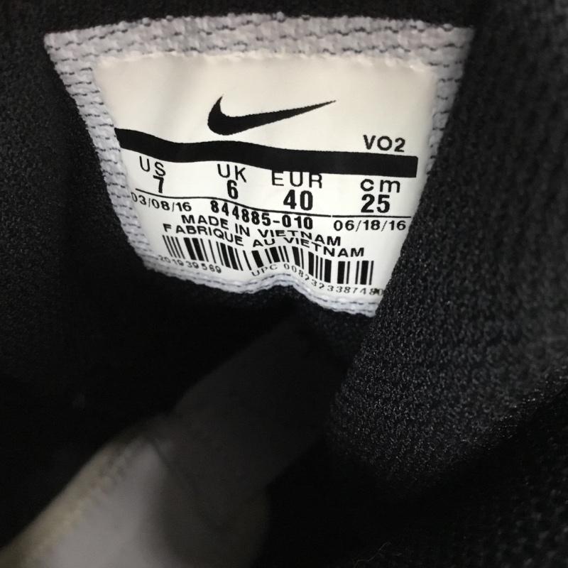 ナイキ NIKE スニーカー スニーカー 844885-010 COURT BOROUGH MID SL 25cm 25.0cm ロゴ、文字 黒 / ブラック / black X 白 / ホワイト / white メンズ USED 古着 中古 10156052