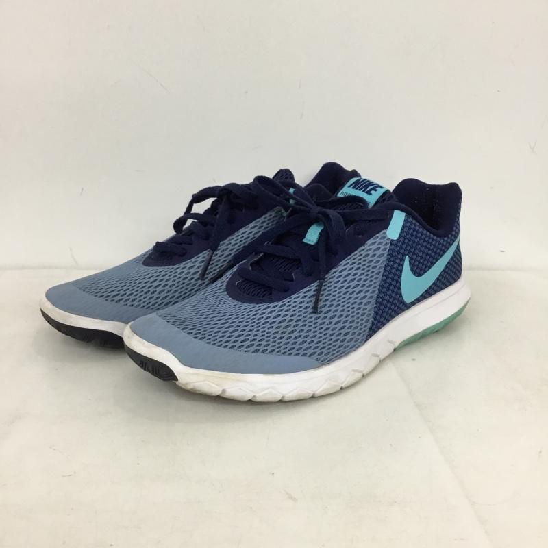 ナイキ NIKE スニーカー スニーカー 881805-401 25cm 25.0cm ロゴ、文字 青 / ブルー / blue X 紺 / ネイビー / navy メンズ USED 古着 中古 10156056