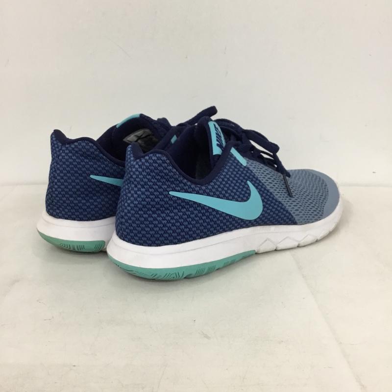 ナイキ NIKE スニーカー スニーカー 881805-401 25cm 25.0cm ロゴ、文字 青 / ブルー / blue X 紺 / ネイビー / navy メンズ USED 古着 中古 10156056