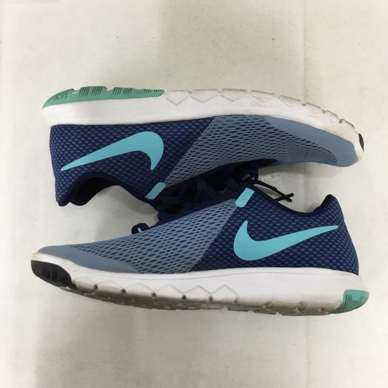 ナイキ NIKE スニーカー スニーカー 881805-401 25cm 25.0cm ロゴ、文字 青 / ブルー / blue X 紺 / ネイビー / navy メンズ USED 古着 中古 10156056