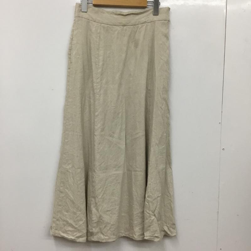 レプシィム LEPSIM スカート ロングスカート L 無地 オフホワイト / オフホワイト / レディース USED 古着 中古 10156057