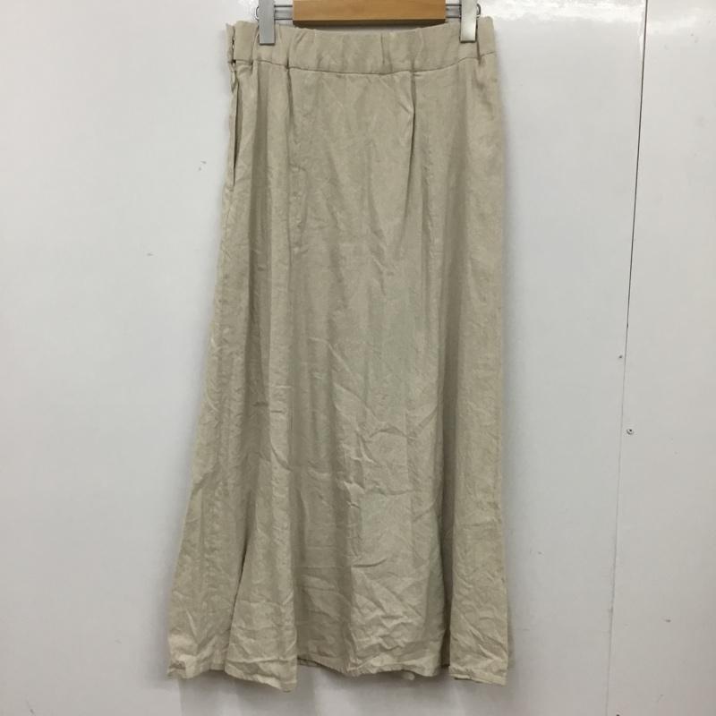 レプシィム LEPSIM スカート ロングスカート L 無地 オフホワイト / オフホワイト / レディース USED 古着 中古 10156057