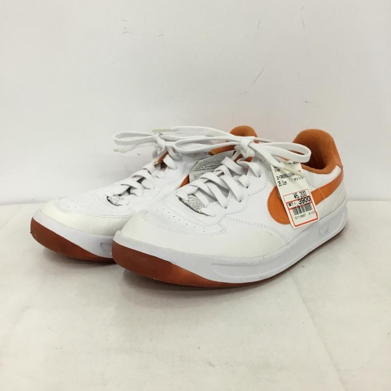 ナイキ NIKE スニーカー スニーカー 309393-185 25cm 25.0cm ロゴ、文字 白 / ホワイト / white X 橙 / オレンジ / orange レディース USED 古着 中古 10156058