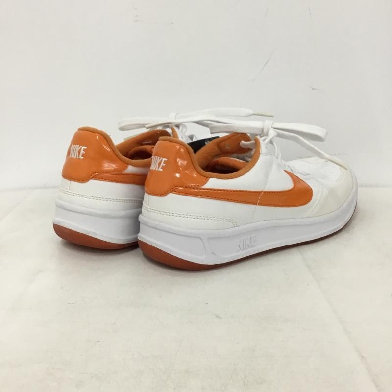 ナイキ NIKE スニーカー スニーカー 309393-185 25cm 25.0cm ロゴ、文字 白 / ホワイト / white X 橙 / オレンジ / orange レディース USED 古着 中古 10156058