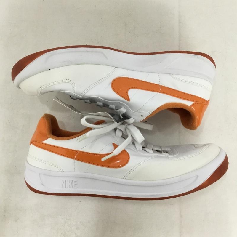 ナイキ NIKE スニーカー スニーカー 309393-185 25cm 25.0cm ロゴ、文字 白 / ホワイト / white X 橙 / オレンジ / orange レディース USED 古着 中古 10156058