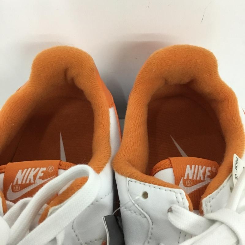 ナイキ NIKE スニーカー スニーカー 309393-185 25cm 25.0cm ロゴ、文字 白 / ホワイト / white X 橙 / オレンジ / orange レディース USED 古着 中古 10156058