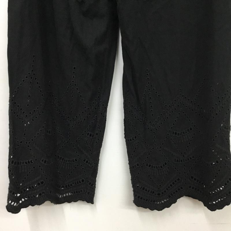 ニコアンド niko and... パンツ スラックス M 無地 黒 / ブラック / black レディース USED 古着 中古 10156059
