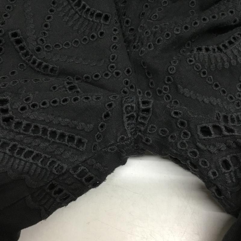 ニコアンド niko and... パンツ スラックス M 無地 黒 / ブラック / black レディース USED 古着 中古 10156059