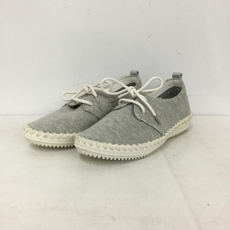 エスペランサ ESPERANZA カジュアルシューズ カジュアルシューズ 22cm 22.0cm 無地 灰 / グレー / gray X 白 / ホワイト / white レディース USED 古着 中古 10156060