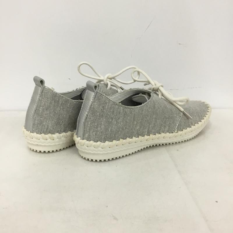 エスペランサ ESPERANZA カジュアルシューズ カジュアルシューズ 22cm 22.0cm 無地 灰 / グレー / gray X 白 / ホワイト / white レディース USED 古着 中古 10156060