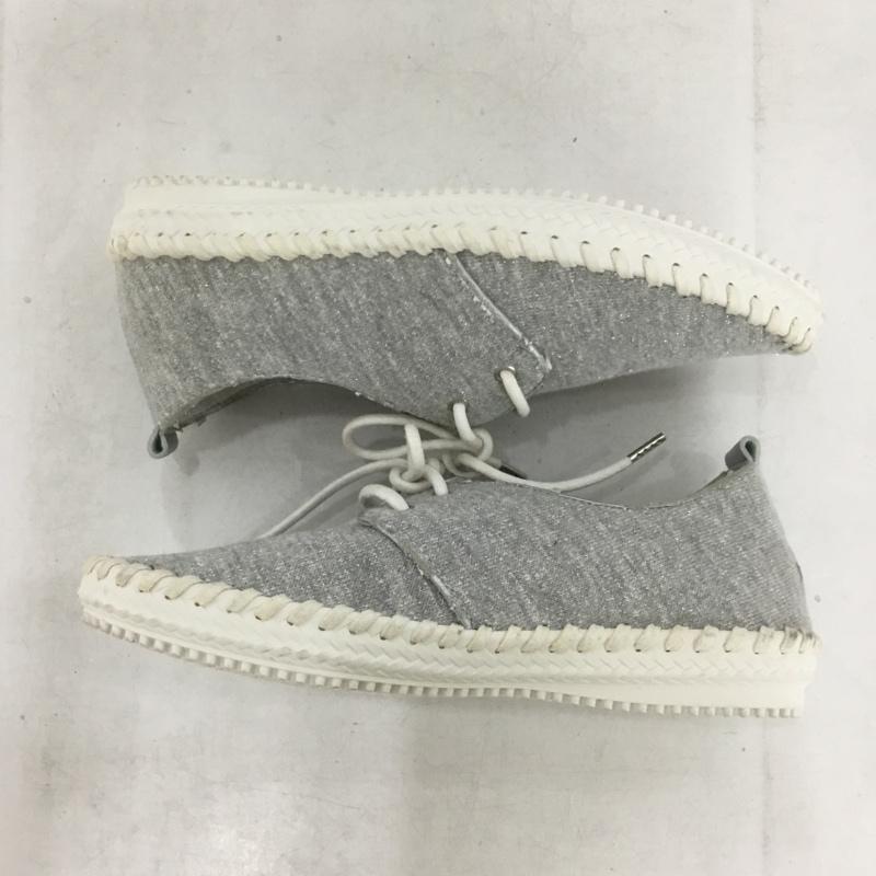 エスペランサ ESPERANZA カジュアルシューズ カジュアルシューズ 22cm 22.0cm 無地 灰 / グレー / gray X 白 / ホワイト / white レディース USED 古着 中古 10156060