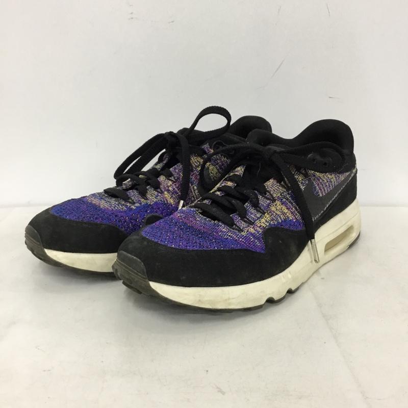 ナイキ NIKE スニーカー スニーカー 876319-400 AIR MAX 1 FLYKNIT 25cm 25.0cm ロゴ、文字 マルチカラー / マルチカラー / multicolor メンズ USED 古着 中古 10156061