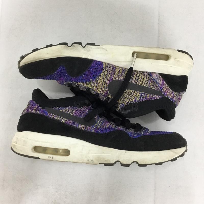 ナイキ NIKE スニーカー スニーカー 876319-400 AIR MAX 1 FLYKNIT 25cm 25.0cm ロゴ、文字 マルチカラー / マルチカラー / multicolor メンズ USED 古着 中古 10156061