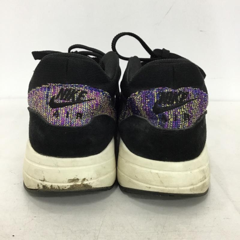 ナイキ NIKE スニーカー スニーカー 876319-400 AIR MAX 1 FLYKNIT 25cm 25.0cm ロゴ、文字 マルチカラー / マルチカラー / multicolor メンズ USED 古着 中古 10156061