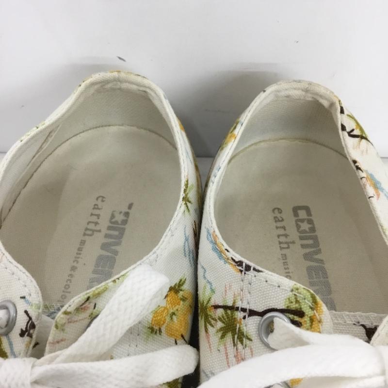 コンバース CONVERSE スニーカー スニーカー 24.5cm 1CK219 JACK PURCELL ジャックパーセル earth music&ecology 24.5cm 24.5cm 総柄 マルチカラー / マルチカラー / multicolor レディース USED 古着 中古 10156063