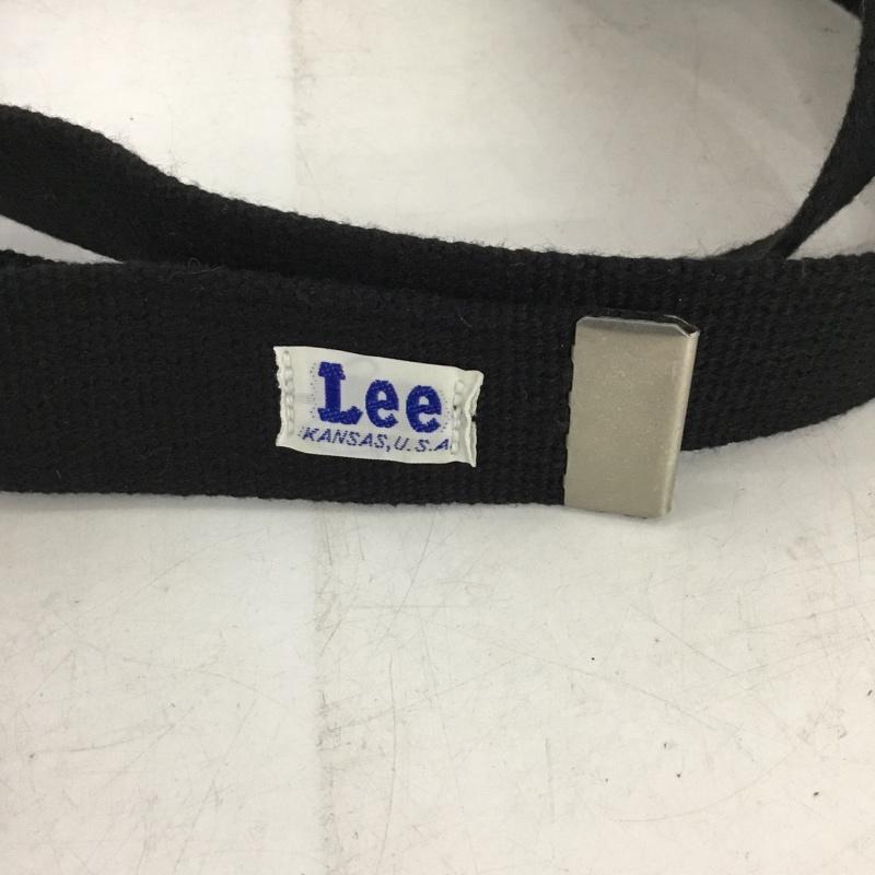 リー Lee ベルト・バックル ベルト ガチャベルト GIベルト ロゴ、文字 黒 / ブラック / black メンズ USED 古着 中古 10156065