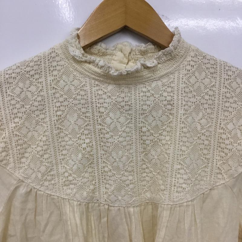サマンサモスモス Samansa Mos2 カットソー 長袖 FREE 無地 アイボリー / アイボリー / レディース USED 古着 中古 10156081