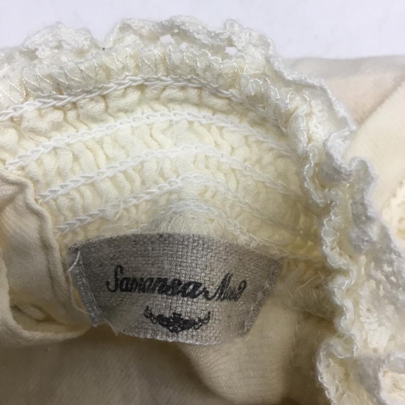 サマンサモスモス Samansa Mos2 カットソー 長袖 FREE 無地 アイボリー / アイボリー / レディース USED 古着 中古 10156081