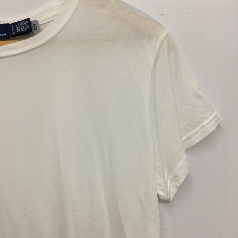 ポロラルフローレン POLO RALPH LAUREN カットソー 半袖 S 無地 白 / ホワイト / white レディース USED 古着 中古 10156082