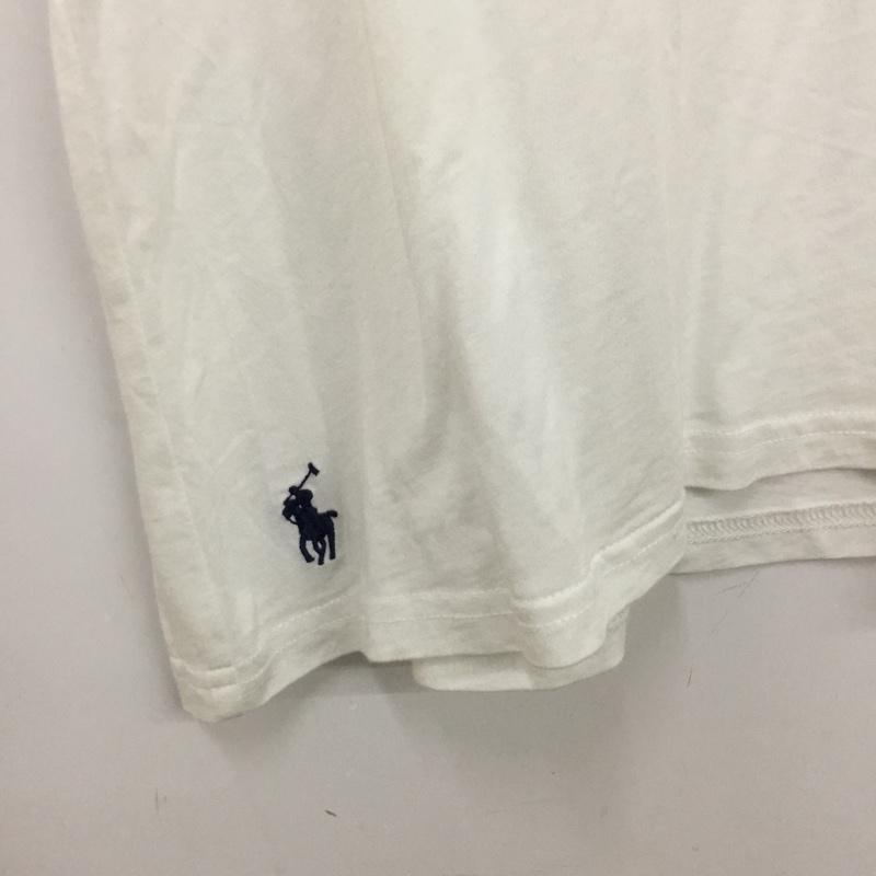 ポロラルフローレン POLO RALPH LAUREN カットソー 半袖 S 無地 白 / ホワイト / white レディース USED 古着 中古 10156082