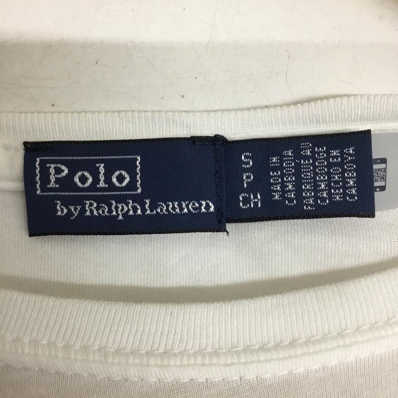 ポロラルフローレン POLO RALPH LAUREN カットソー 半袖 S 無地 白 / ホワイト / white レディース USED 古着 中古 10156082