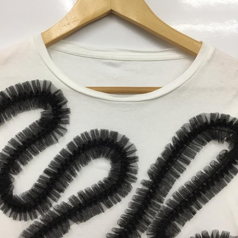 ジョルジュ レッシュ GEORGES RECH Tシャツ 半袖 36 無地 白 / ホワイト / white レディース USED 古着 中古 10156083