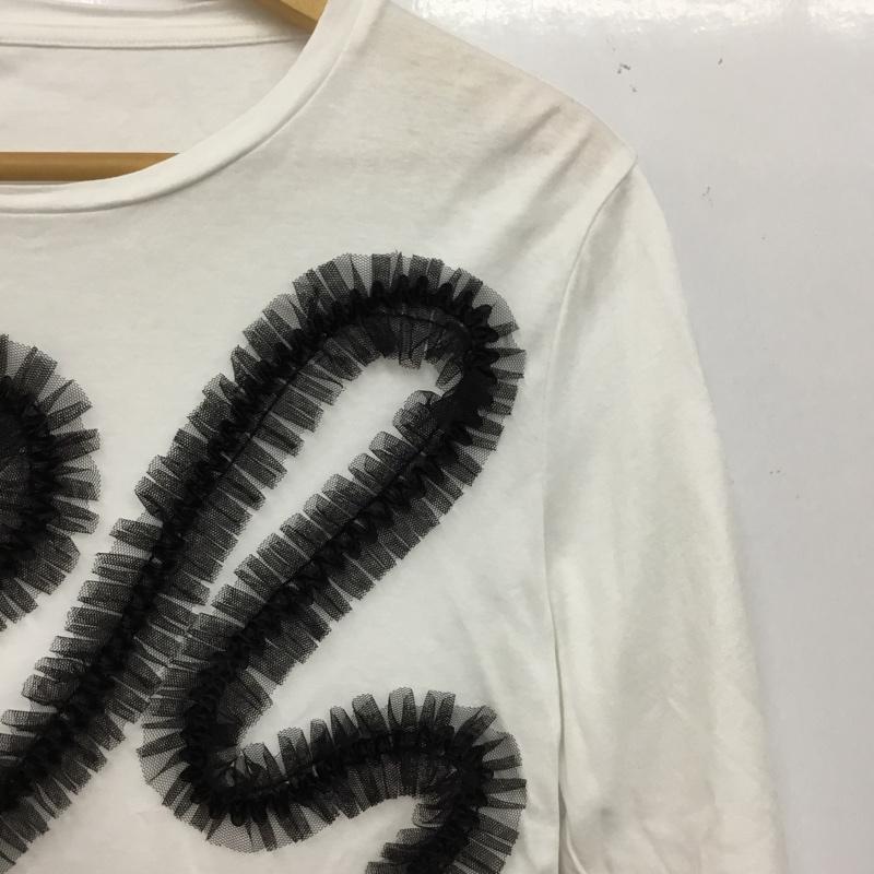ジョルジュ レッシュ GEORGES RECH Tシャツ 半袖 36 無地 白 / ホワイト / white レディース USED 古着 中古 10156083