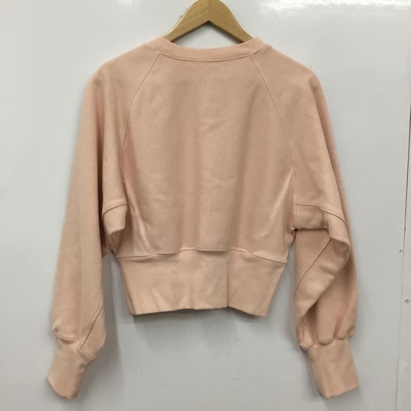 フリークスストア FREAK S STORE トレーナー 長袖 FREE ロゴ、文字 X プリント 桃 / ピンク / pink レディース USED 古着 中古 10156084