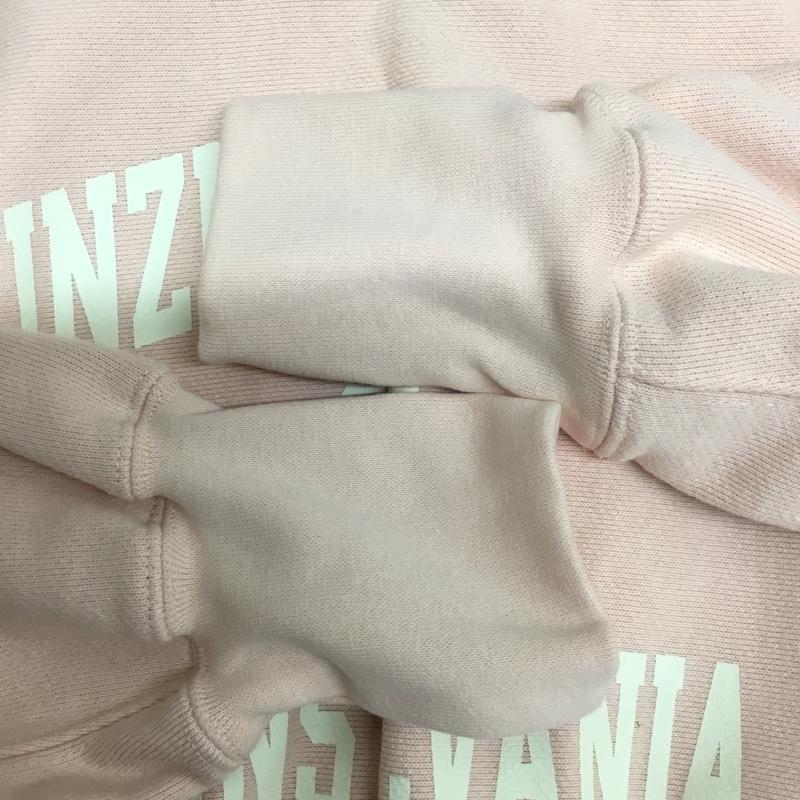 フリークスストア FREAK S STORE トレーナー 長袖 FREE ロゴ、文字 X プリント 桃 / ピンク / pink レディース USED 古着 中古 10156084