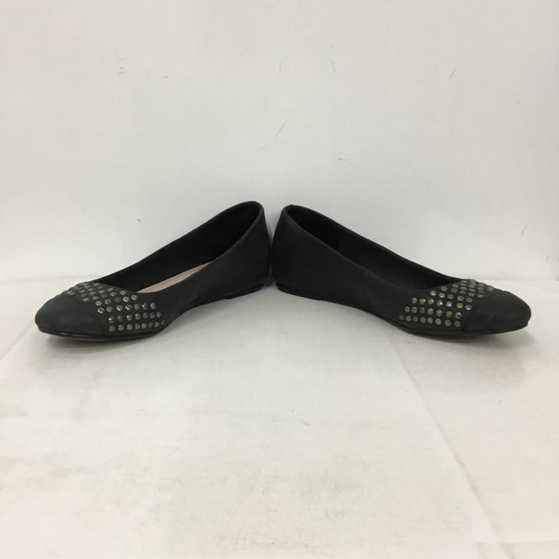 ディーゼル DIESEL パンプス パンプス BALLETH バレエシューズ スタッズ ラインストーン 38  黒 / ブラック / black レディース USED 古着 中古 10156090