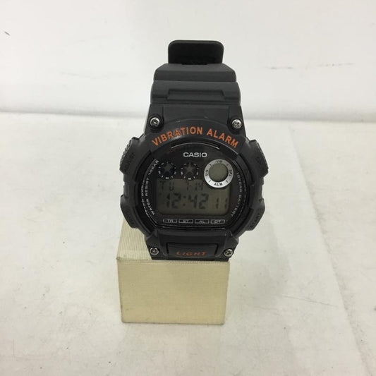 カシオ CASIO 腕時計 デジタル W-735H ロゴ、文字 ダークグレー / ダークグレー / メンズ USED 古着 中古 10156092