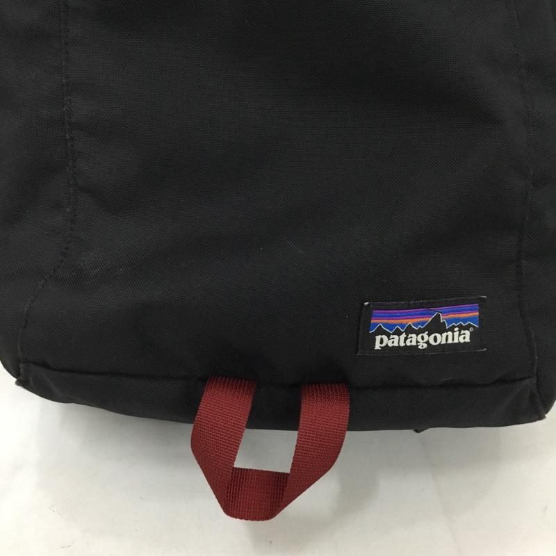パタゴニア patagonia リュックサック、デイパック リュックサック、デイバッグ 48020SP16 アイアンウッドパック 20L ロゴ、文字 黒 / ブラック / black X えんじ / ワインレッド / dark red メンズ USED 古着 中古 10156094