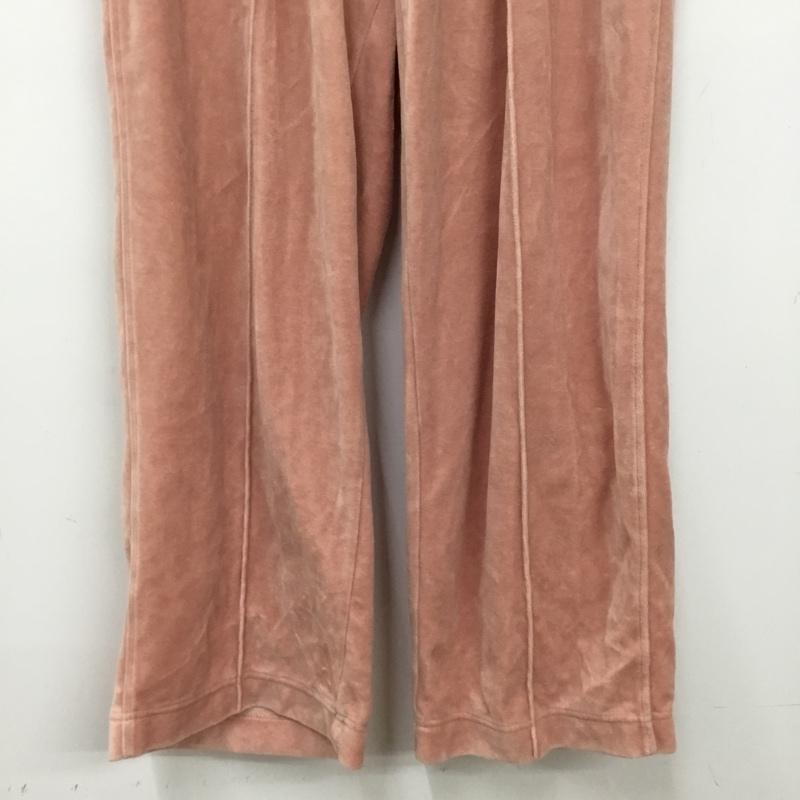 ニコアンド niko and... ボトムス ボトムス NKN36507AD ラビットタッチベロアパンツ long イージーパンツ 無地 桃 / ピンク / pink レディース USED 古着 中古 10156098