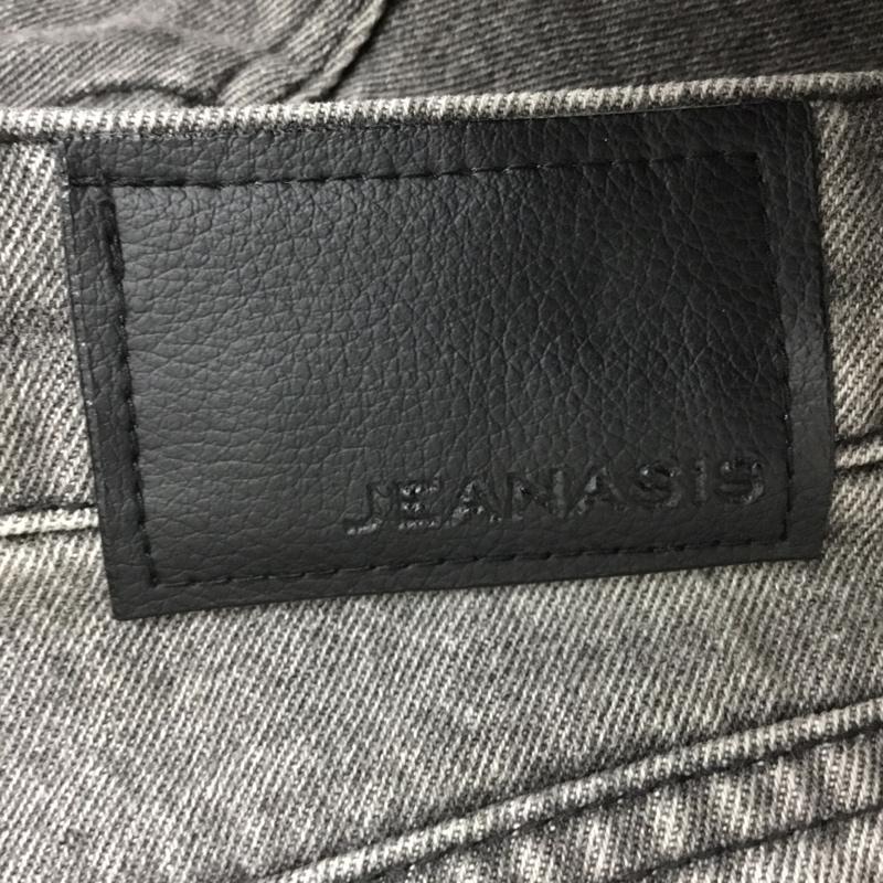 ジーナシス JEANASIS パンツ デニム、ジーンズ JS050831AA パッチワークフレアデニム M 無地 黒 / ブラック / black レディース USED 古着 中古 10156100