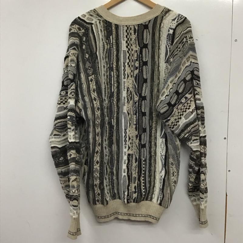 古着 USED カーディガン 長袖 長袖カーディガン 前ボタン ニットカーディガン M 総柄 マルチカラー / マルチカラー / multicolor メンズ USED 古着 中古 10156106