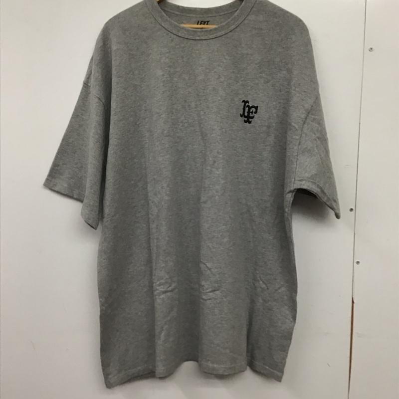 ラファイエット Lafayette Tシャツ 半袖 半袖カットソー プリントTシャツ クルーネックカットソー XXL ロゴ、文字 灰 / グレー / gray メンズ USED 古着 中古 10156107