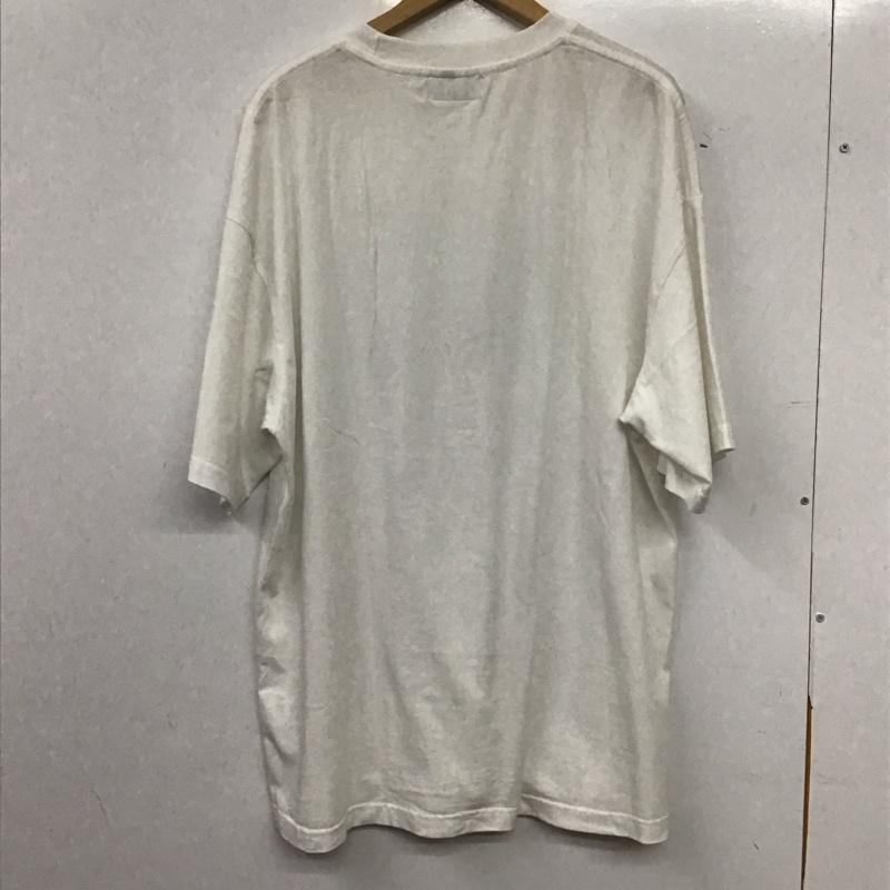 バッズプール BUDSPOOL Tシャツ 半袖 半袖カットソー プリントTシャツ クルーネックカットソー プリント 白 / ホワイト / white メンズ USED 古着 中古 10156109