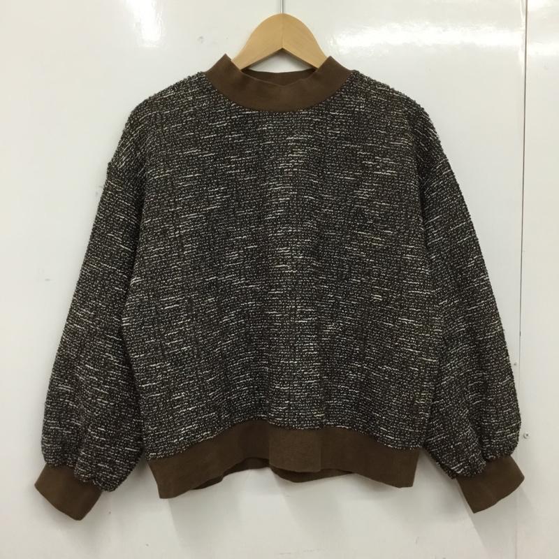 サマンサモスモス Samansa Mos2 トレーナー 長袖 FREE  茶 / ブラウン / brown レディース USED 古着 中古 10156113